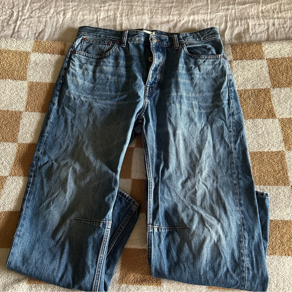 Madewell Darted Barrel Jeans